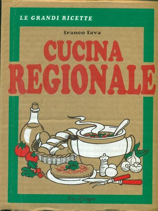 Cucina regionale - Franco Fava - copertina