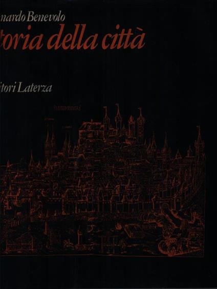 Storia della citta' - Leonardo Benevolo - copertina