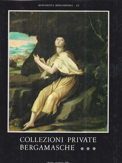 Collezioni private bergamasche vol III - copertina