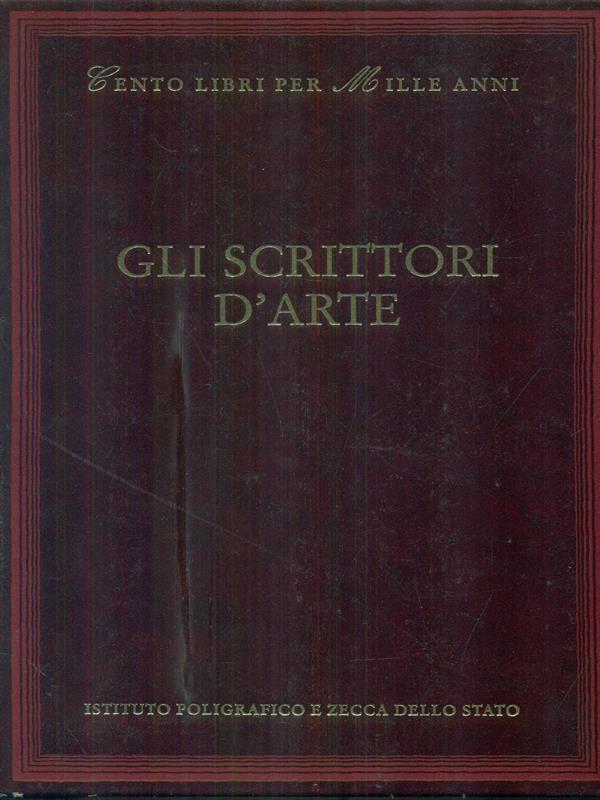 Gli scrittori d'arte