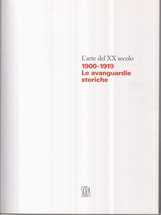 1900_1919 Le avanguardie storiche - copertina