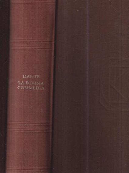 La Divina Commedia - Dante Alighieri - copertina