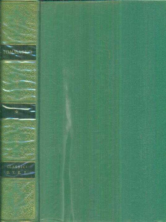 Poesie e prose. Volume primo - Niccolo Tommaseo - copertina