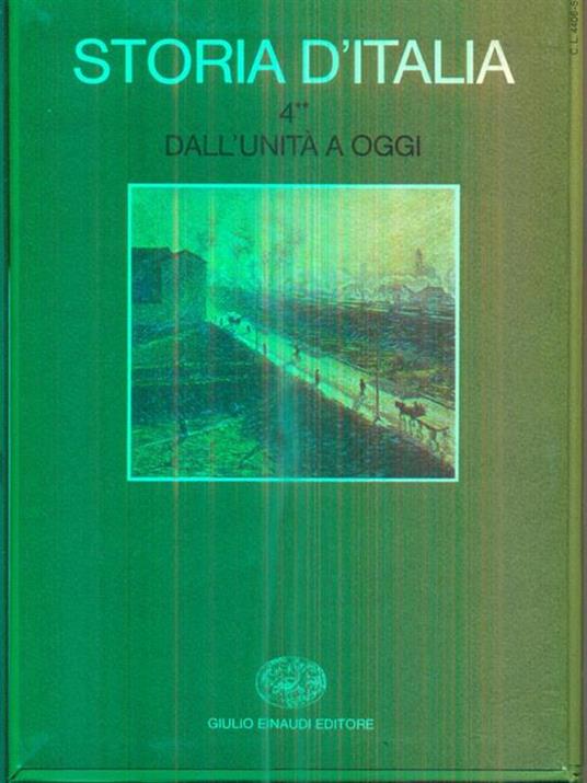 Storia d'Italia - copertina