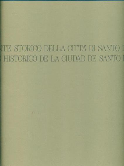 Atlante storico della città di Santo Domingo - Virgilio Vercelloni - copertina