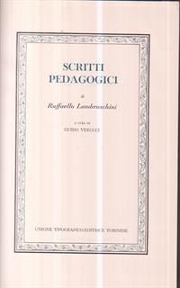 Scritti pedagogici