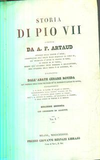 Storia di Pio VII. 2VV