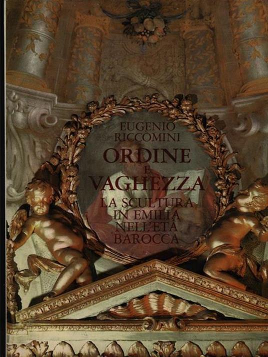 Ordine e vaghezza - Eugenio Riccomini - copertina