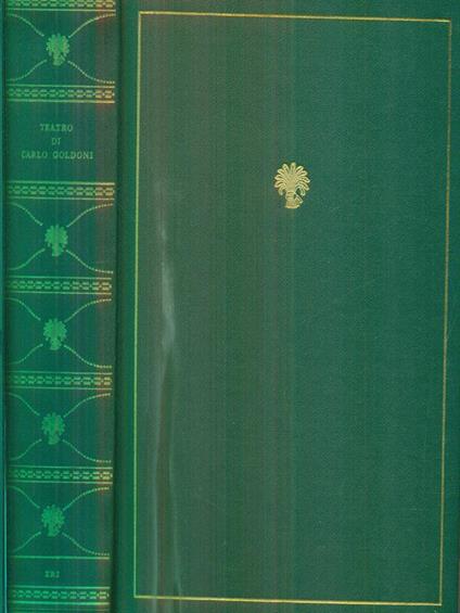Teatro di Carlo Goldoni - Ferdinando Palmieri - copertina