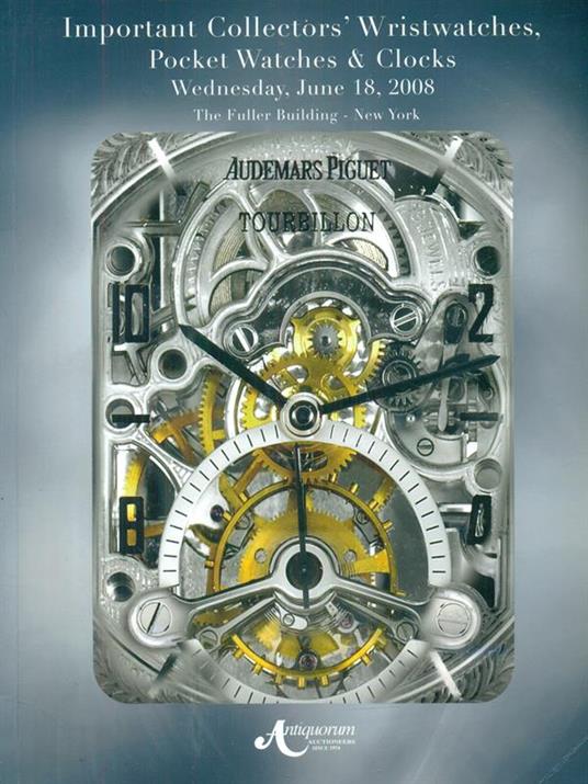 Important Collectors' Wristwatches, Pocket Watches & Clocks - copertina