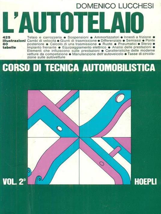L' autotelaio - Domenico Lucchesi - copertina