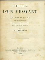 Paroles d'un croyant