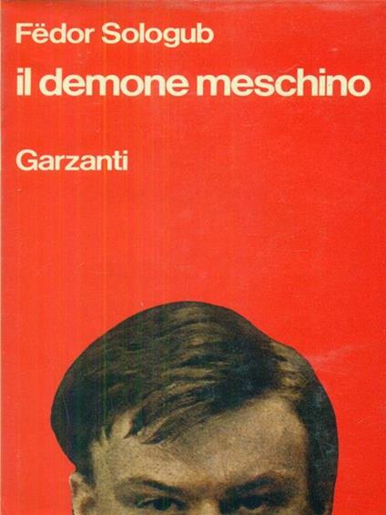 Il demone meschino - Fëdor Sologub - copertina