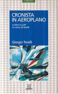 Cronista in aeroplano a elica e a jet in cerca di storie