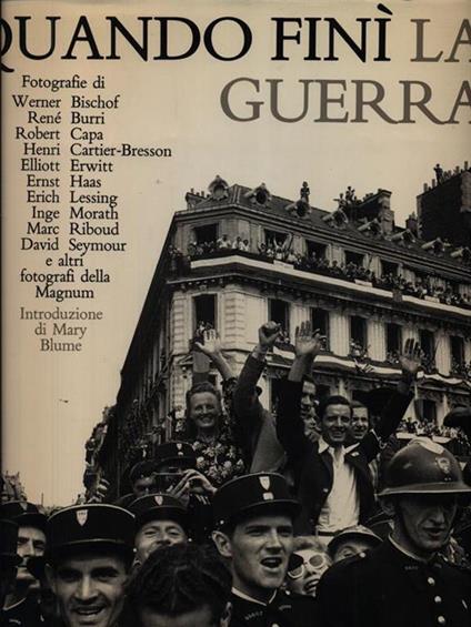 Quando finì la guerra - copertina