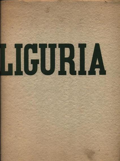 Liguria - Giuseppe Massani - copertina
