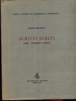 Scritti scelti