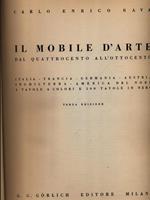 Il mobile d'arte dal quattrocento all'ottocento