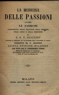 La medicina delle passioni
