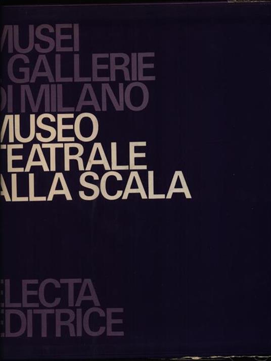 Museo teatrale alla Scala 3vv - copertina