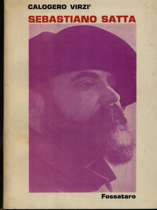 Sebastiano Satta - Calogero Virzì - copertina