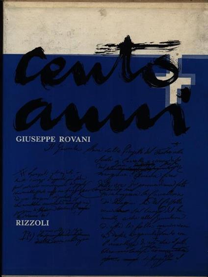 Cento anni 2vv - Giuseppe Rovani - copertina