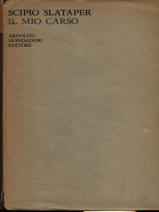 Il mio Carso - Scipio Slataper - copertina