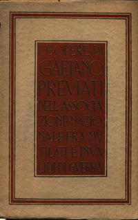 Le opere di Gaetano Previati dell'Associazione Nazionale Mutilati Invalidi di Guerra