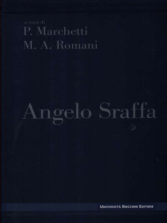 Angelo Sraffa - P. Marchetti - copertina