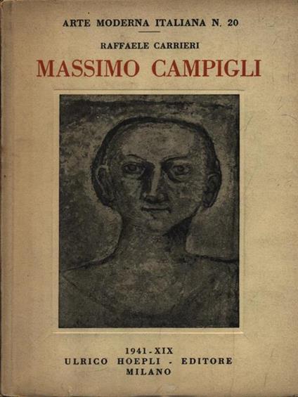 Massimo Campigli - Raffaele Carrieri - copertina