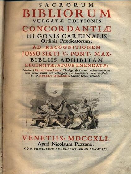 Sacrorum bibliorum - copertina
