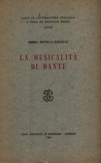 La musicalità di Dante