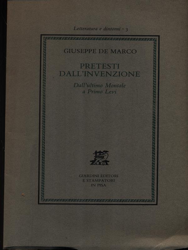Pretesti dall'invenzione