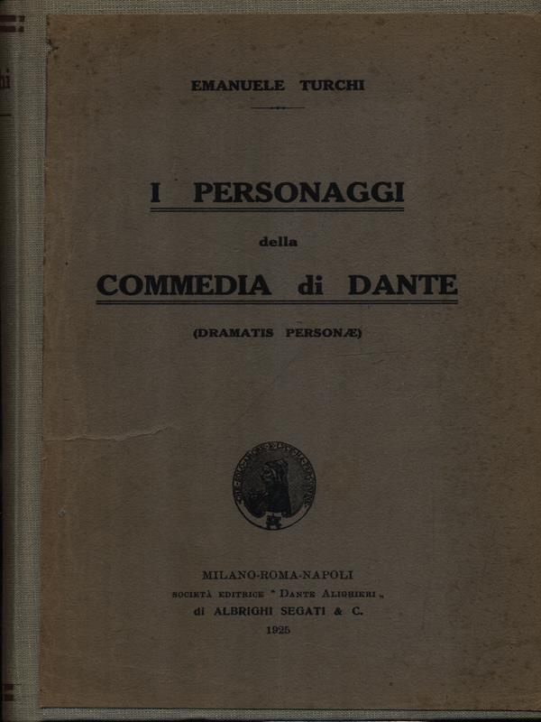 I personaggi della Commedia di Dante