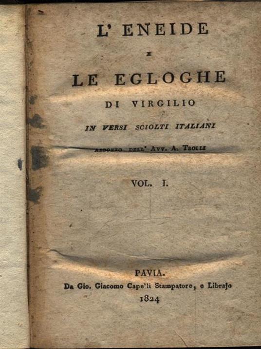 L' Eneide e le Egloghe - Publio Virgilio Marone - copertina
