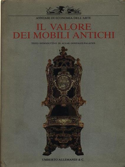 Il valore dei mobili antichi - copertina