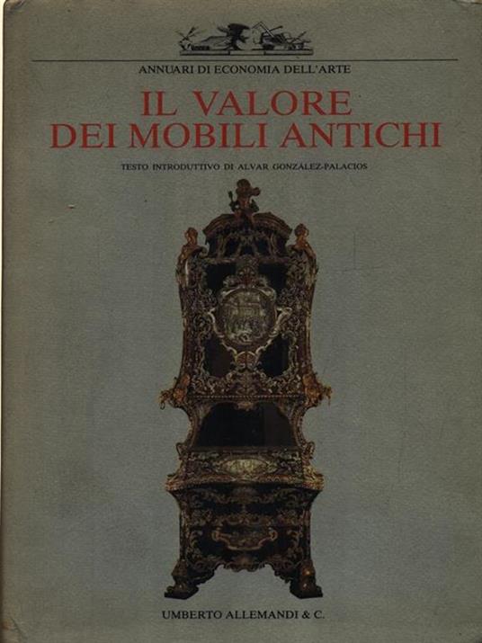 Il valore dei mobili antichi - copertina