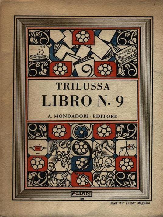 Libro n. 9 - Trilussa - copertina
