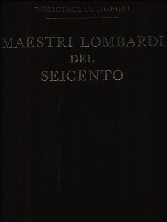 Maestri lombardi del Settecento - Ugo Ruggeri - copertina