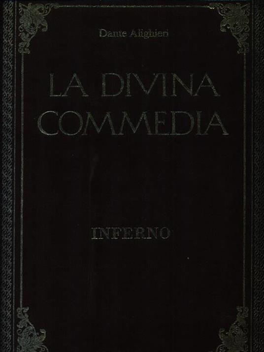 La Divina Commedia 4vv - Dante Alighieri - copertina