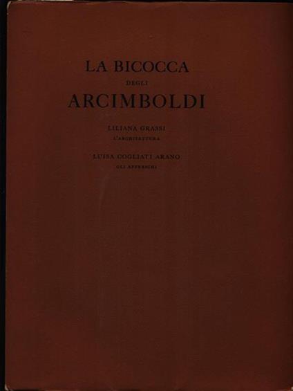 La bicocca degli Arcimboldi - Liliana Grassi - copertina