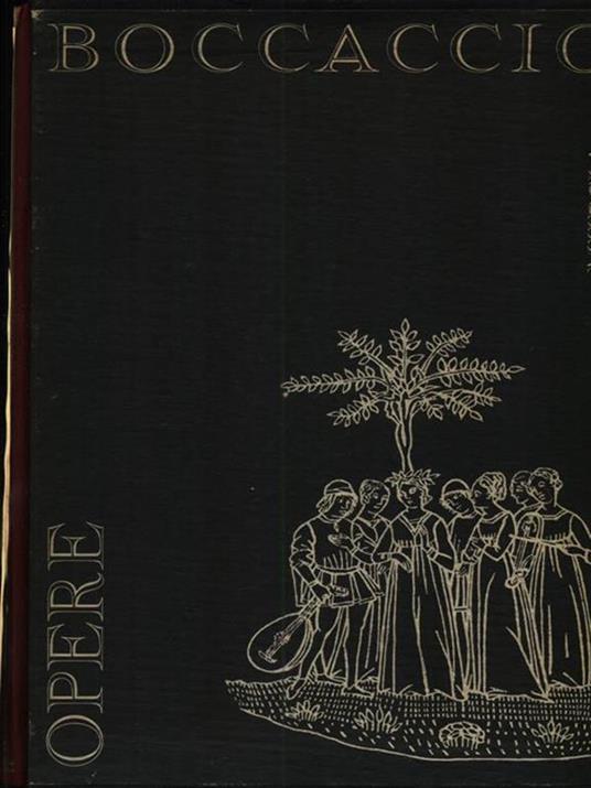 Opere - Giovanni Boccaccio - copertina