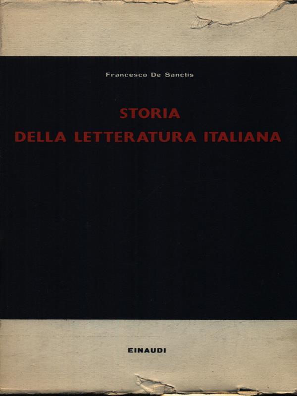 Storia della letteratura italiana 2vv
