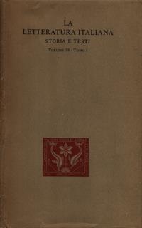 Poeti minori dell'ottocento tomo I