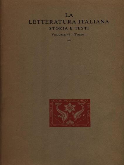 Opere tomo I - Lodovico Antonio Muratori - copertina