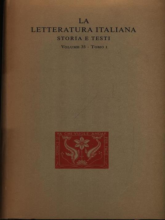 Storici politici e moralisti del settecento tomo I - Gaetano Cozzi - copertina