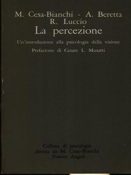 La percezione - copertina
