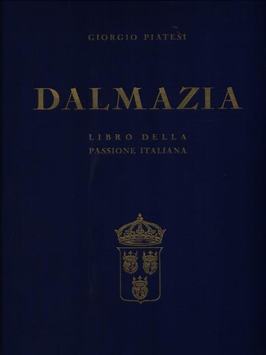 Dalmazia - giorgio Piatesi - copertina