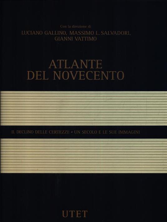 Atlante del Novecento 3vv - copertina