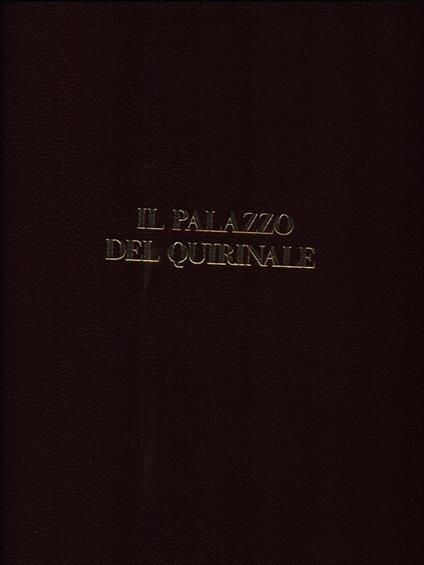 Il palazzo del Quirinale - Luois godart - copertina